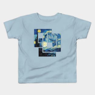 Starry night Kids T-Shirt